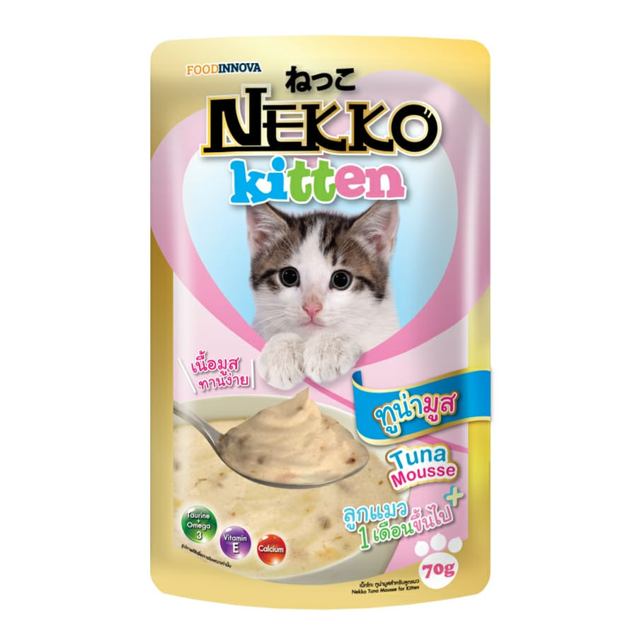 NEKKO Kitten Pouch Tuna Mousse 70gm