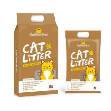 Captain Meow Bentonite Cat Litter Coffee Flavour 10L