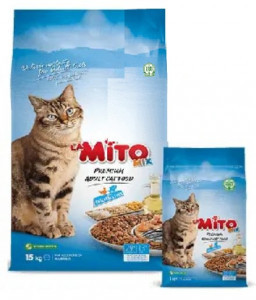 Mito Mix Adult Cat Food Chicken &  Fish 1kg