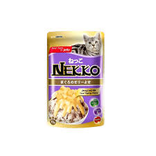 Nekko Cat Pouch Tuna Topping Cheese in Jelly 70g