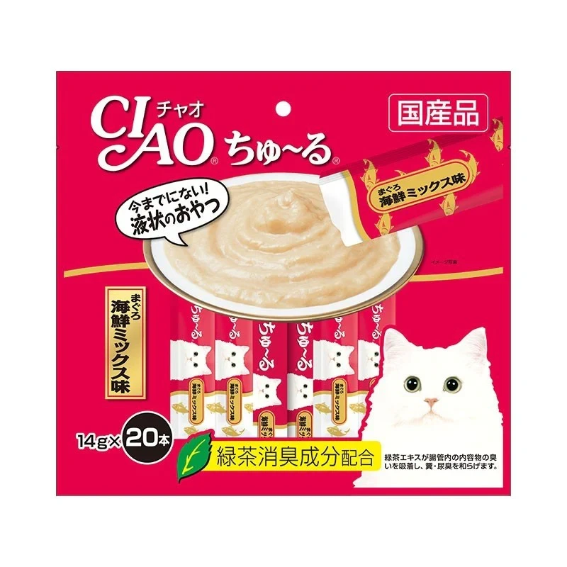 Ciao Churu Cat Treat in White Meat Tuna (20x14g)
